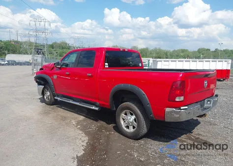 2011 Ram Ram 2500 Slt из США, поврежденный, VIN 3D7TT2CT0BG529216
